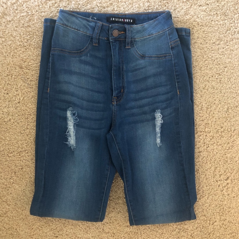 Fashion nova high waisted skinny jeans